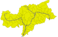 Collocatio finium municipii in provincia Bauzanensi.