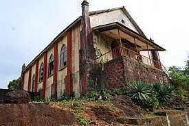 Eine Kirche in Robertsport, Liberia