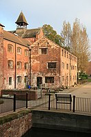 Earliest part of the original works at Coalport, now housing a café and hostel