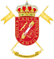 Escudo del Grupo de Caballería Ligero Acorazado "Reyes Católicos" II de la Legión (GCLACLEG-II)