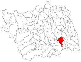 Kaart van Corbasca
