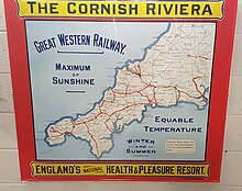 An advertisement produced by the Great Western Railway Cornish Riviera.jpg