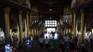 Eastern gate path of Shwedagon Pagoda