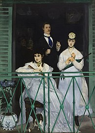 Édouard Manet, The Balcony, 1868-1869
