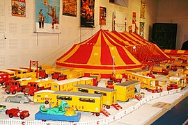 Exposition cirque miniature, 2010.