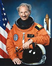 Dirk Frimout, joint 268th and first Belgian to go into space Frimout.jpg