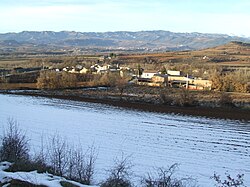 Anvista de Gavet, la capital de lo termin municipal de Gavet de la Conca