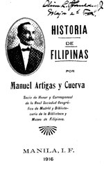Vignette pour Fichier:Historia de Filipinas para uso de los alumnos del Instituto Burgos y de otros colegios particulares (IA ahz9233.0001.001.umich.edu).pdf