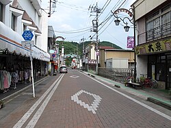 Ibaraki prefectural route 325 (Hitachidaigo-teishajo line) in Daigo,Daigo town.JPG