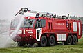 ロシアで稼働するARFF車両。Iveco Magirus Super Dragon X8