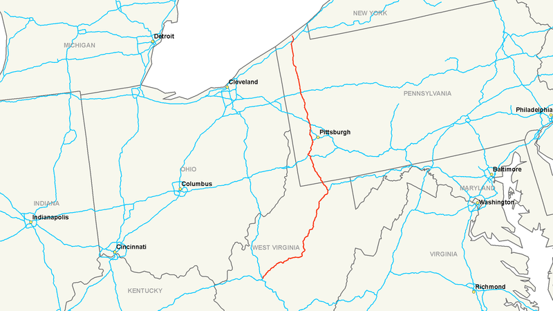 File:Interstate 79 map.png