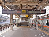 在來線3・4號月台（2022年10月）