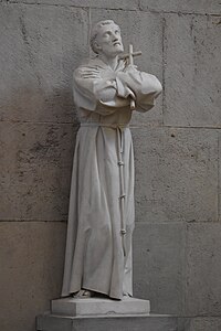 Saint François d’Assise (1892), Lyon, primatiale Saint-Jean.