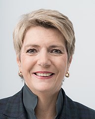 Federal councillor Karin Keller-Sutter from St. Gallen