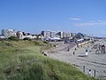 Dunes au nord de la plage.