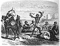Les charmeurs de serpents au Maroc (Le Tour du monde, 1860).