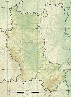 Mapa lokalizacyjna Loary