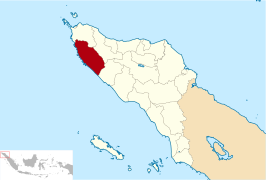 Kaart van Aceh Jaya