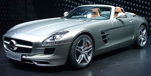 English: Mercedes-Benz SLS AMG Roadster at IAA...