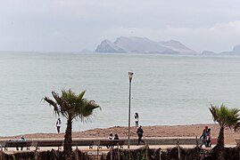 Vista de la isla El Frontón