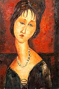 Semeya de Jeanne Hébuterne, 1917, coleición privada, Washington.