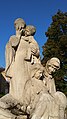 Monument aux morts communal, détail du groupe sculpté de Joanny Durand.