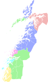 Næringsregioner i Nordland