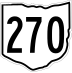 State Route 270 marker