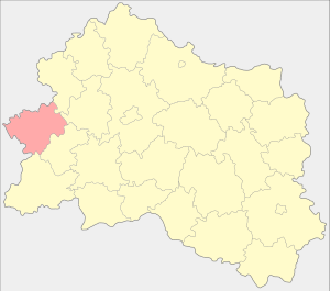 Шаблыкинский район на карте