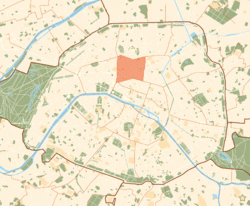 Paris and its closest suburbs