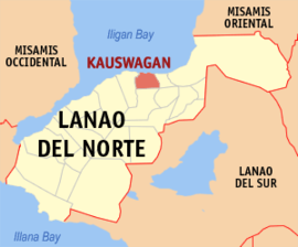 Kauswagan na Lanao do Norte Coordenadas : 8°11'30.01"N, 124°5'4.99"E