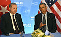 Зустріч Президента США Барака Обами та Президента Туреччини Реджепа Ердогана на саміті в Уельсі