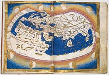 Map of the "Old World" (the 2nd-century Ptolemy world map in a 15th-century copy) Ptolemy World Map.jpg