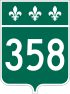 Route 358 shield