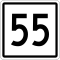 Provincial Route 55 shield}}
