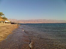 Red Sea coast in Taba, Egypt Red sea stony beach taba egypt.jpg