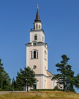 Rogsta kyrka i juli 2014