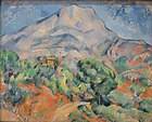 Road Before the Mountains, Sainte-Victoire 1898–1902 متحف الارميتاج, سانت بطرسبرغ