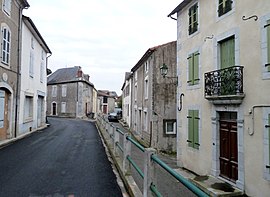 A street in Saint-Laurent-de-Neste