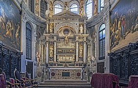 El altar mayor (1517-1524) Venturino Fantoni.