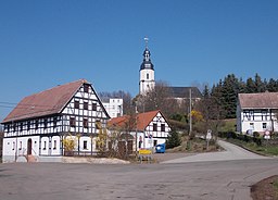 Kyrkan i Schönberg.