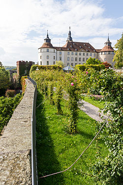 Schlossgarten von Schloss Langenburg