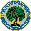 Seal of the United States Department of Education Seal of the United States Department of Education.svg