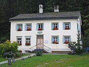 Het Nietzsche-Haus in Sils-Maria