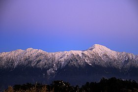 Snow scene of Chila Mountain-Hehuan Mountain-LIAO,KUN-SHENG Photo by x917052x