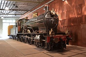 Lokomotive 3737 im Nederlands Spoorwegmuseum in Utrecht