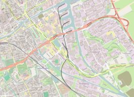 Stamlijn Groningen Eemskanaal op de kaart