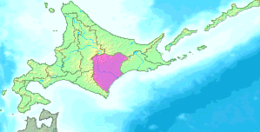 Sottoprefettura di Tokachi – Localizzazione