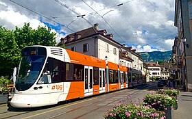 Image illustrative de l’article Ligne 18 du tramway de Genève
