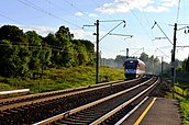 Train near Vilnius